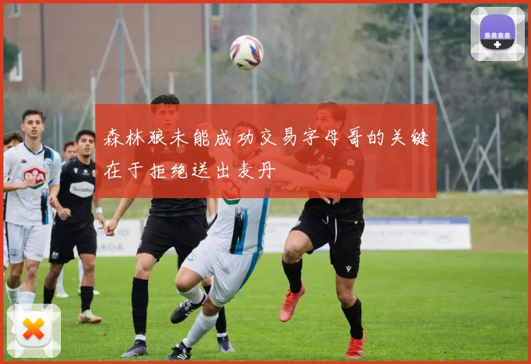森林狼未能成功交易字母哥的关键在于拒绝送出麦丹